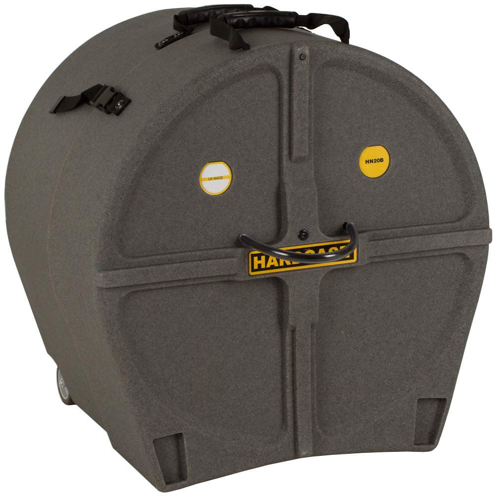 HARDCASE Power Bass Drum Case 16" x 14" - Granite