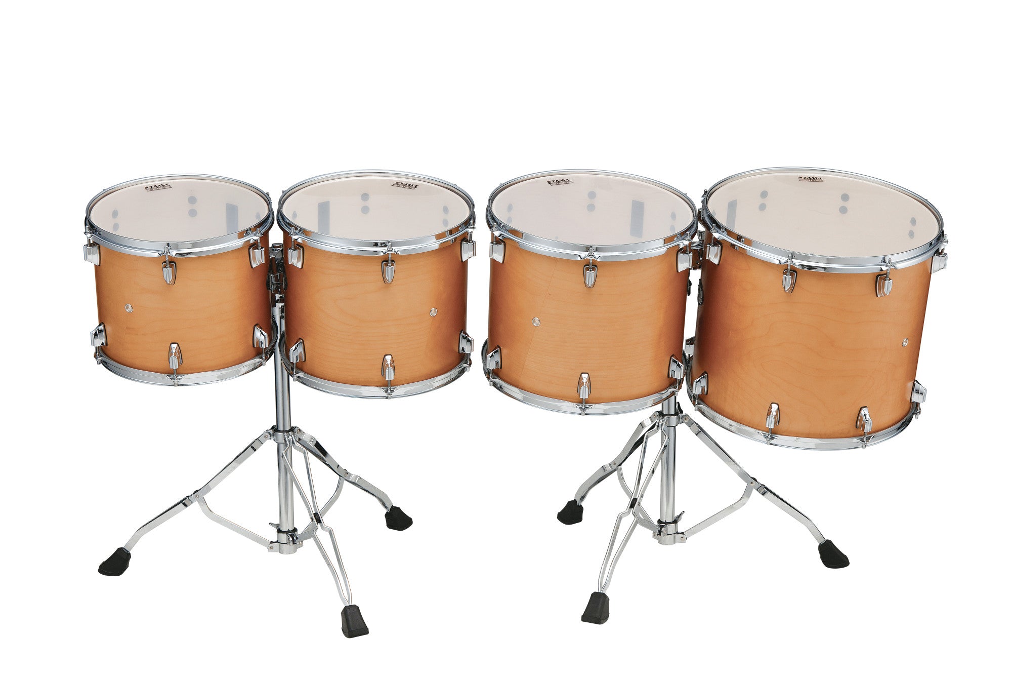 TAMA High-Pitched Concert Tom Set 4 teilig - Vintage Antique Maple/Chrom HW