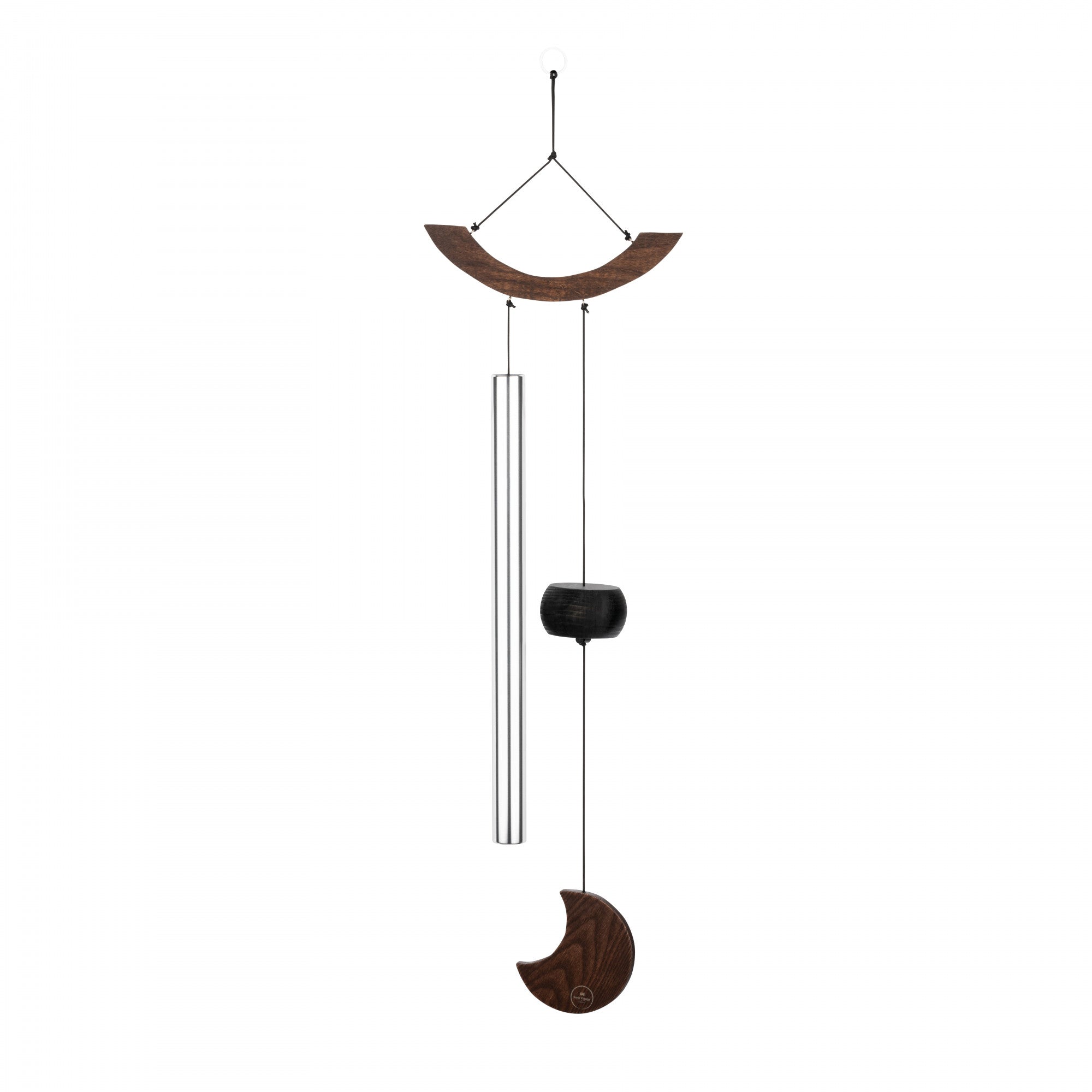 Meinl Sonic Energy Moon Meditation Chime 35"/88 cm - 432 Hz - Gebogene Aufhängung/Silber