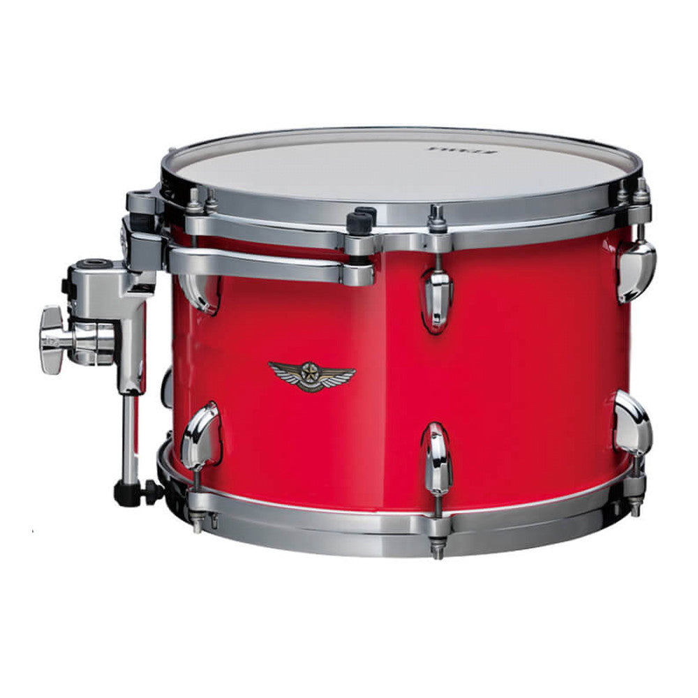 TAMA STAR Walnut Rack Tom 8" x 8" - Solid Candy Red/Chrom HW