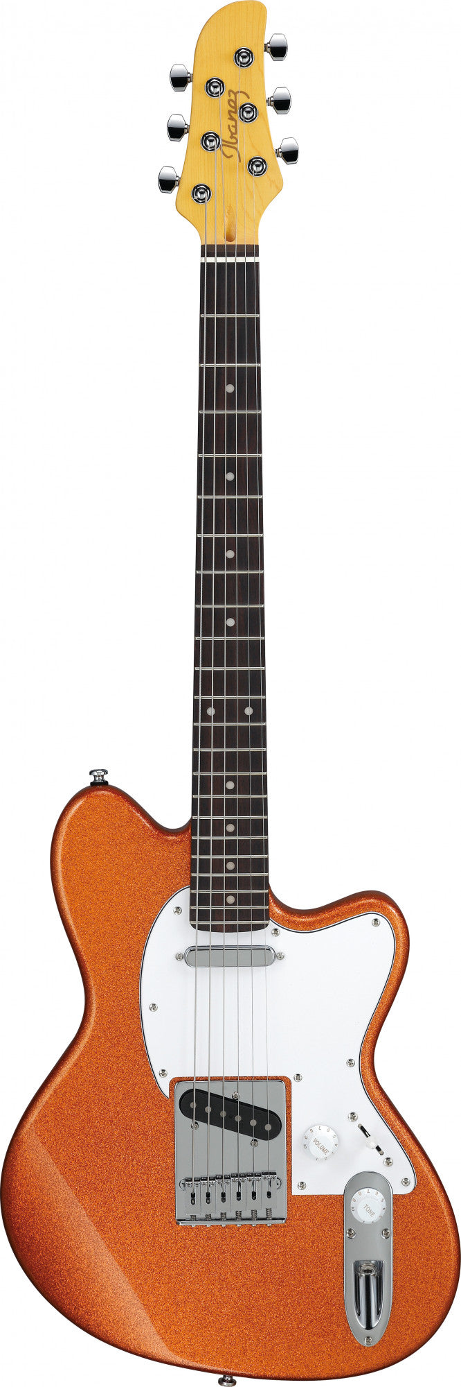 IBANEZ Yvette Young Signature E-Gitarre 6 String - Orange Cream Sparkle