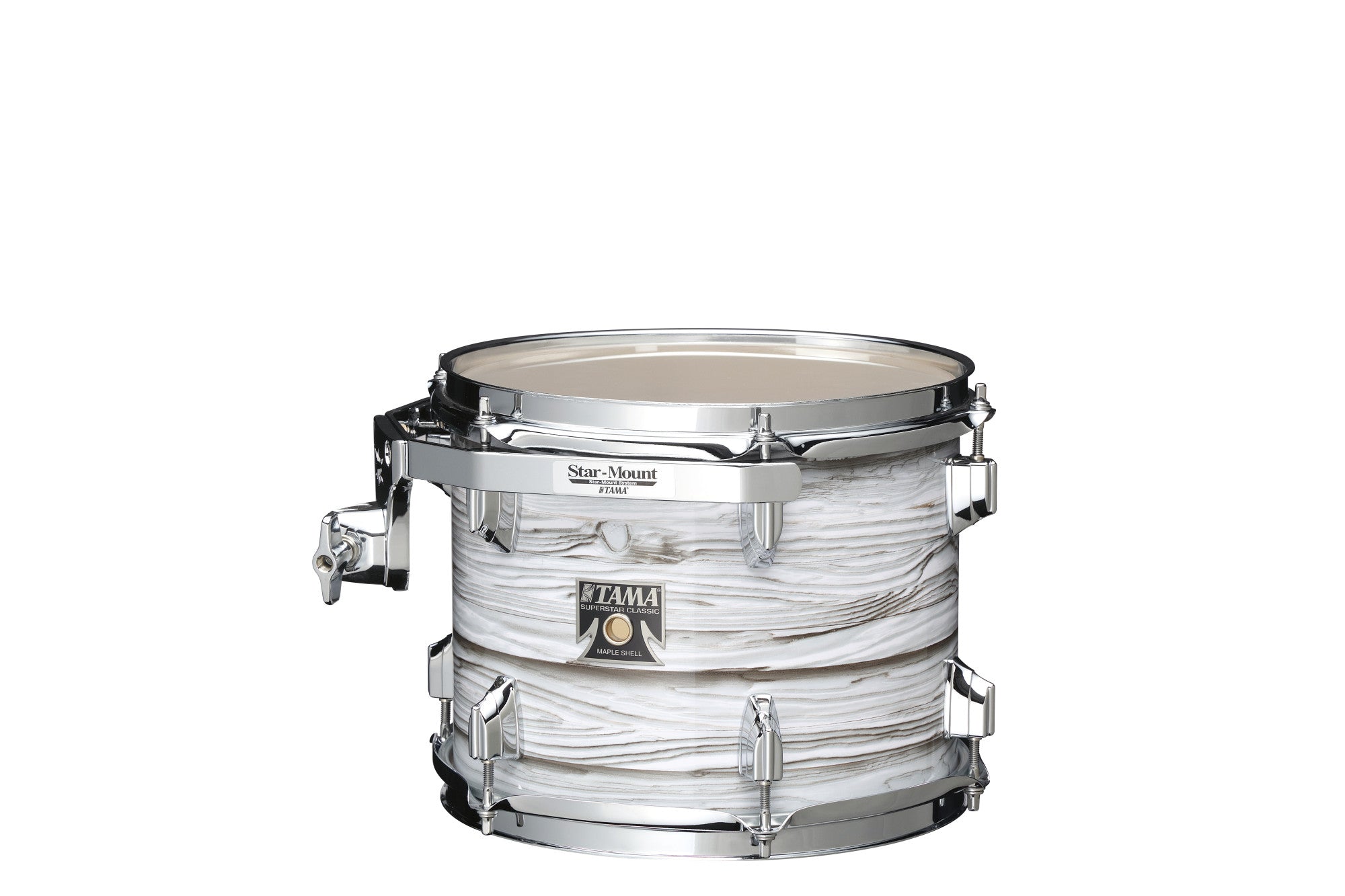 TAMA Superstar Classic Rack Tom 8" x 6" - Ice Ash Wrap/Chrom HW