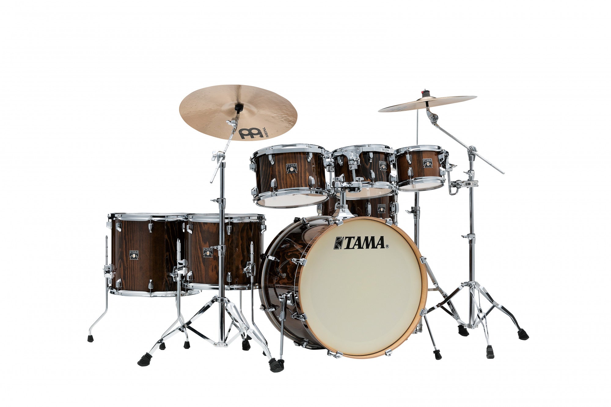 TAMA Superstar Classic Shell Kit 7 teilig - Gloss Java Lacebark Pine/Chrom HW