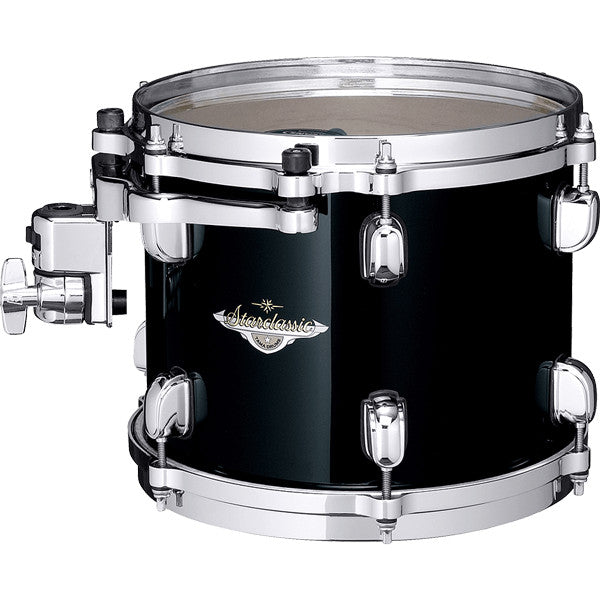 TAMA Starclassic Maple Lacquer Rack Tom 13" x 11" - Piano Black/Chrom HW