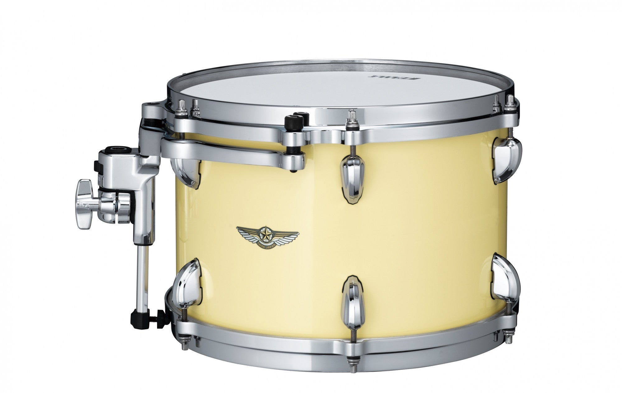 TAMA STAR Walnut Rack Tom 8" x 8" - Antique White/Chrom HW