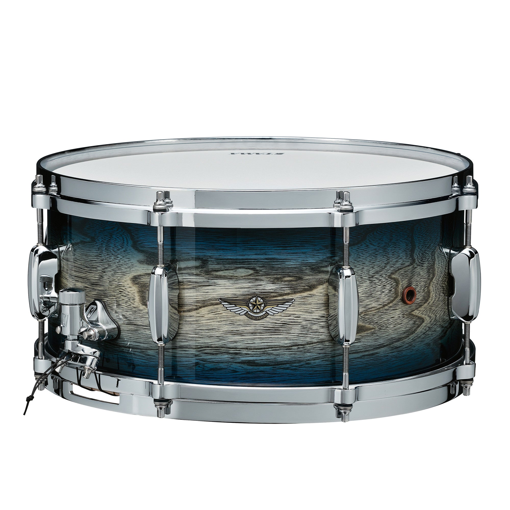 TAMA STAR Walnut Snaredrum 14" x 5,5" - Indigo Japanese Sen Burst/Chrom HW
