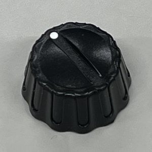 IBANEZ Bedienknopf schwarz, Kunststoff, aufschiebbar, weißer Punkt, für PM3C