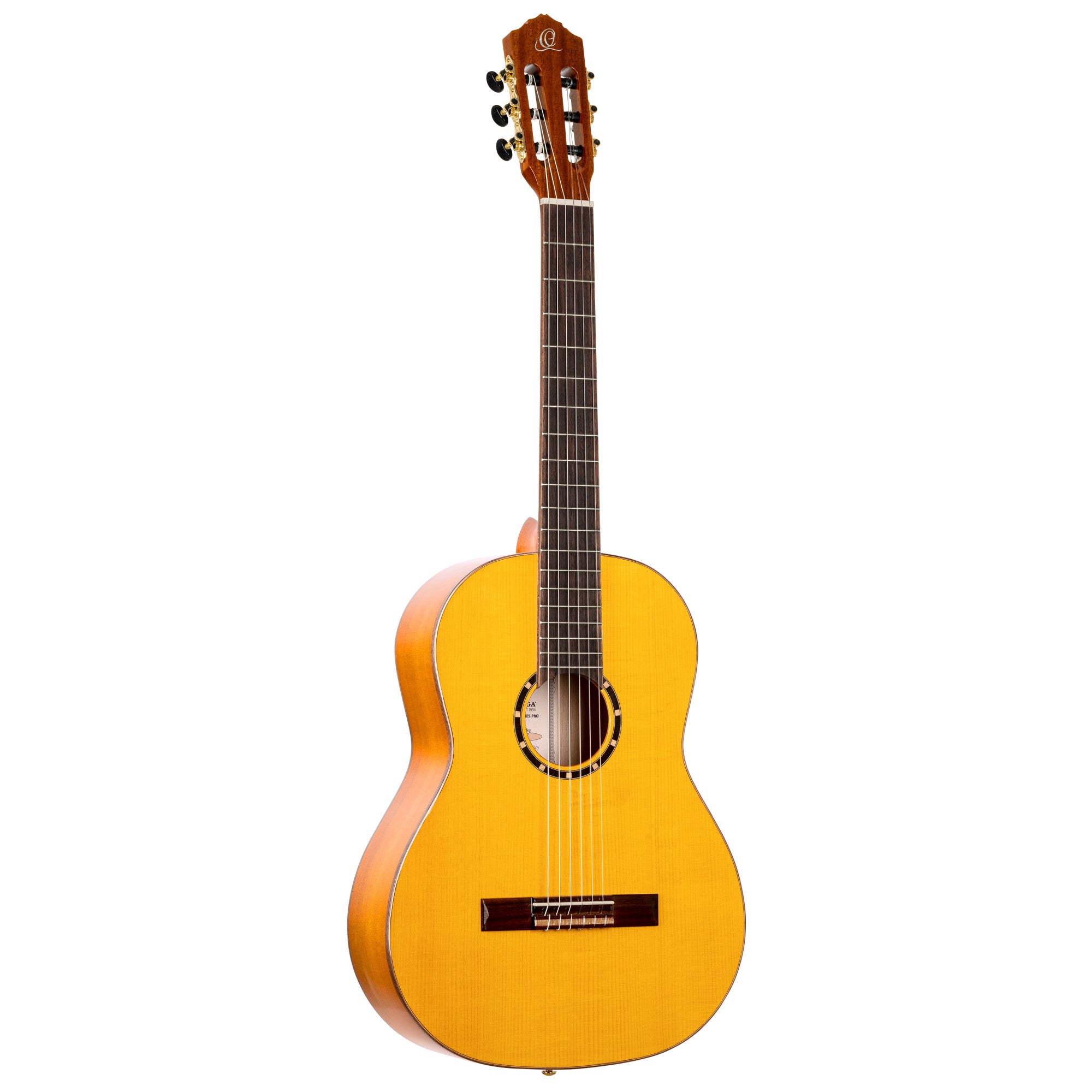 ORTEGA Family Series Pro 4/4 Konzertgitarre 6 String - Massive Nordamerikanische Fichte + Bag