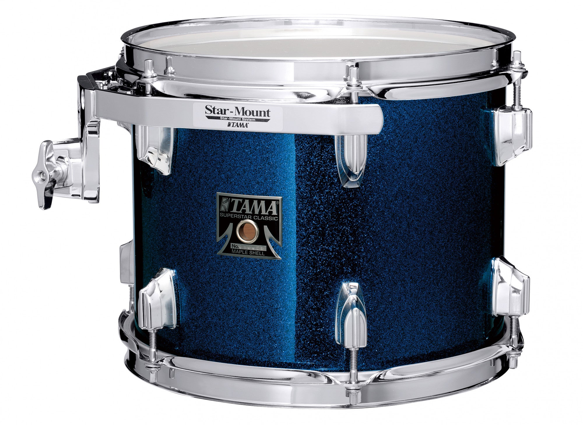 TAMA Superstar Classic Rack Tom 8" x 6" - Indigo Sparkle/Chrom HW