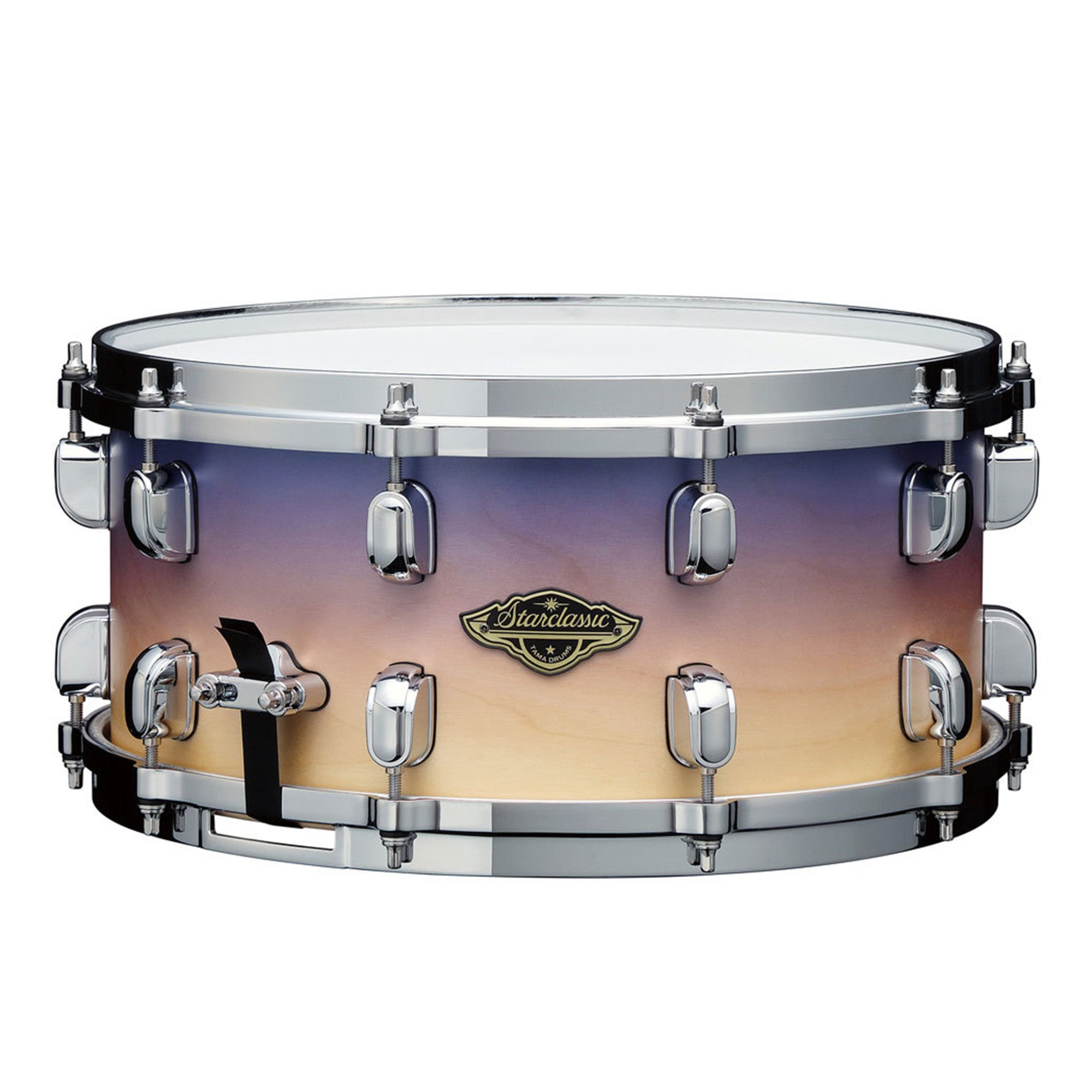 TAMA Starclassic Walnut/Birch Snaredrum 14" x 8" - Satin Purple Atmosphere Fade/Chrom HW