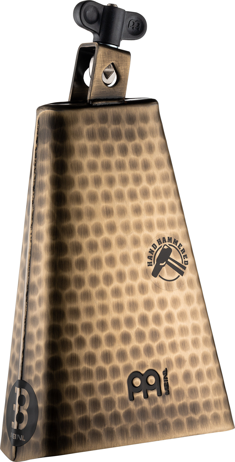 MEINL Percussion Hammered Series Timbales Big Mouth Cowbell - 8"
