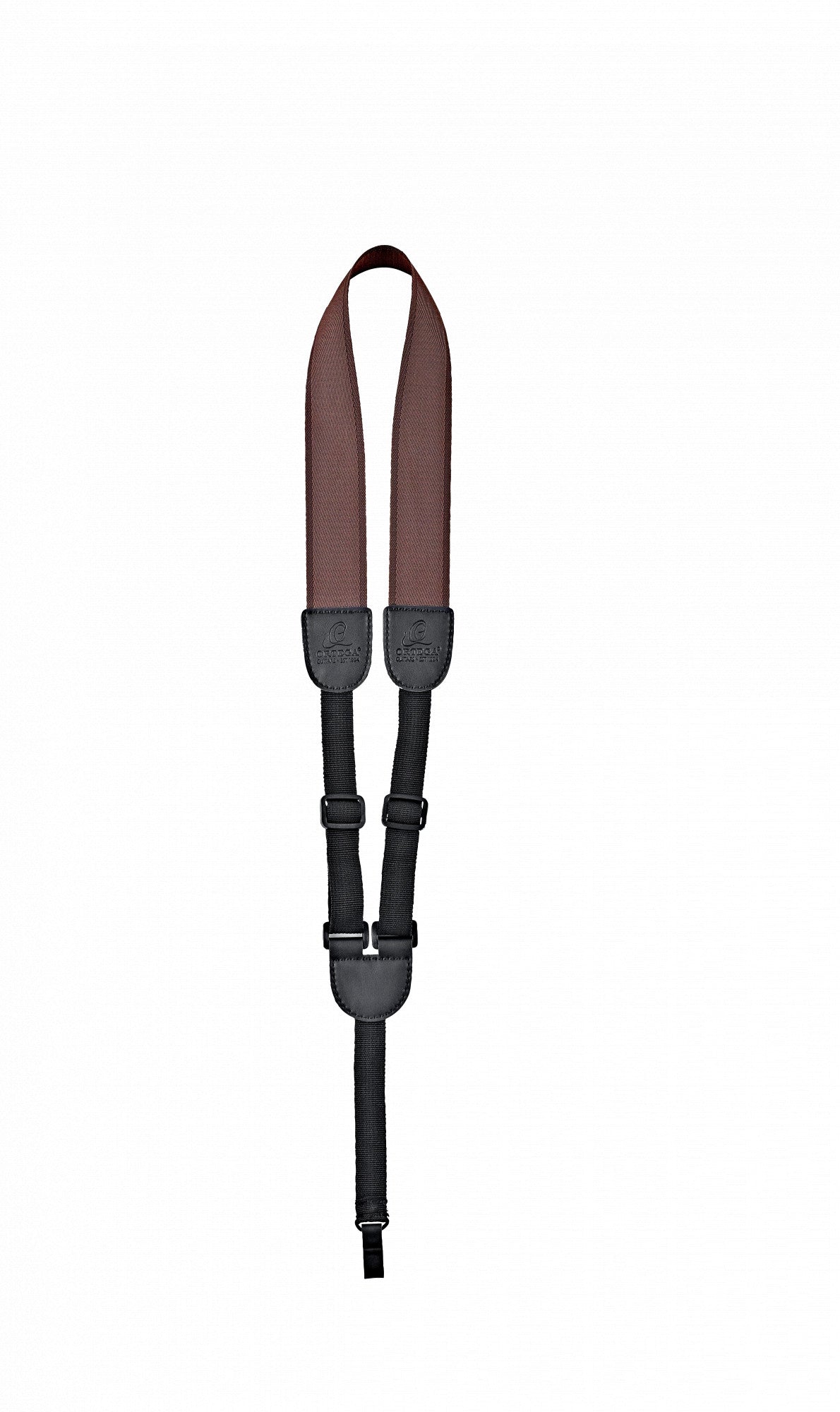 ORTEGA Nylonukulelengurt mit Support Hook - braun