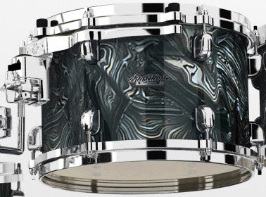 TAMA Starclassic Maple Duracover Wrap Rack Tom 13" x 9" - Charcoal Swirl/Chrome HW