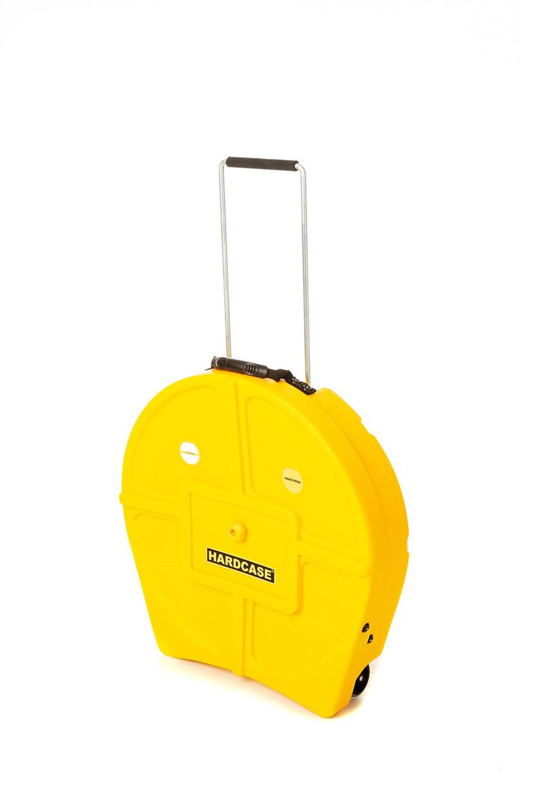HARDCASE Cymbal Trolley-Case 22" für 9 Becken - Yellow