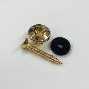 IBANEZ Gurtknopf mit Schraube und Unterlegscheibe für AZ, BTB, GWB, JEM, KRYS10 - Gold