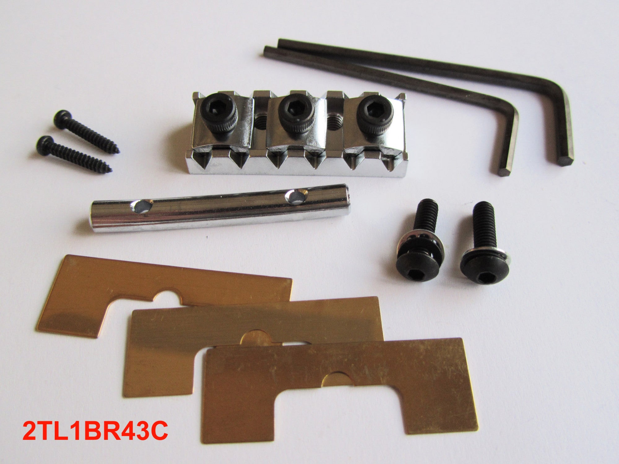 IBANEZ Klemmsattel Top Lock Set 43 mm - für JEM 7D chrom