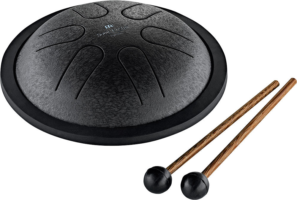 MEINL Sonic Energy Mini Steel Tongue Drum 6" - C Dur/6 Töne/440Hz - Schwarz