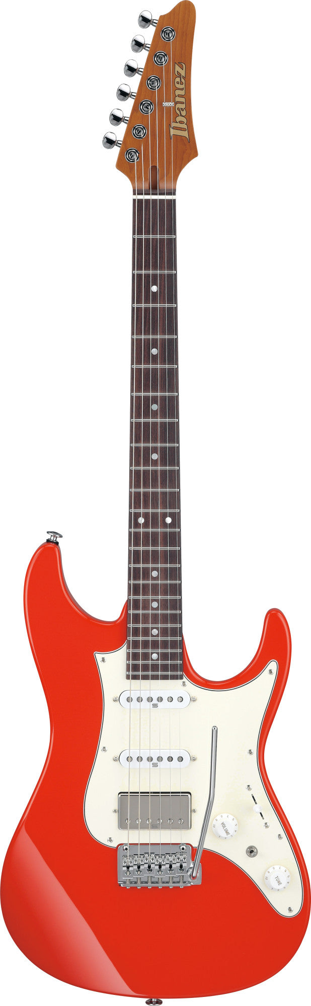 IBANEZ Prestige AZN E-Gitarre 6-String - Vermillion Red + Koffer