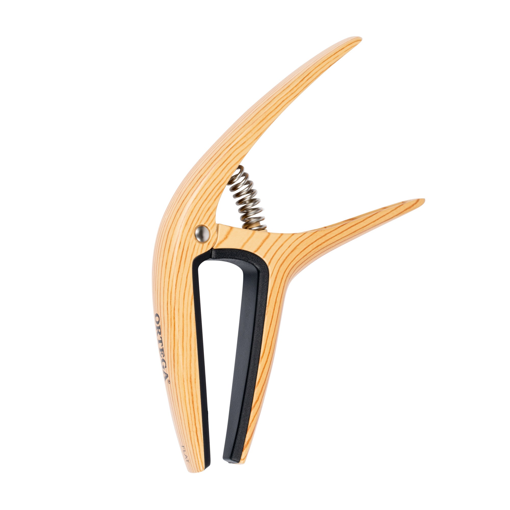 ORTEGA Curved/Flat Guitar Capo - Maple Design