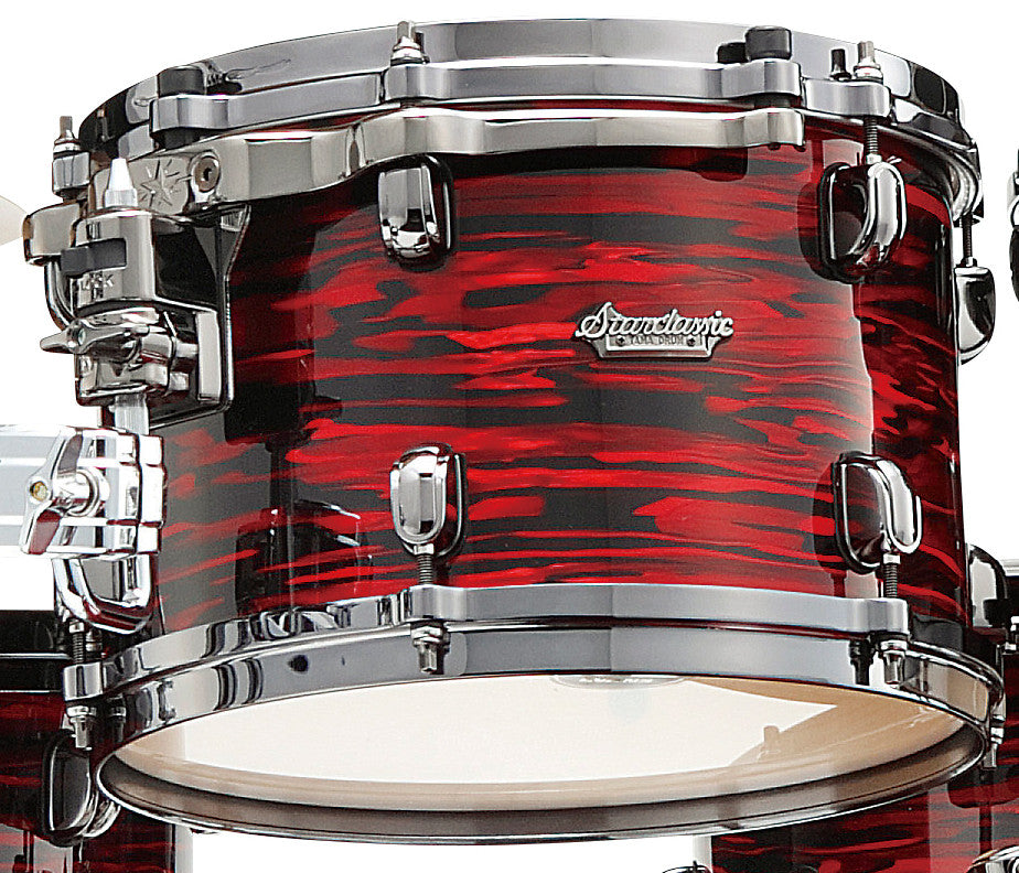 TAMA Starclassic Maple Duracover Wrap Rack Tom 12" x 9" - Red Oyster/Black Nickel HW