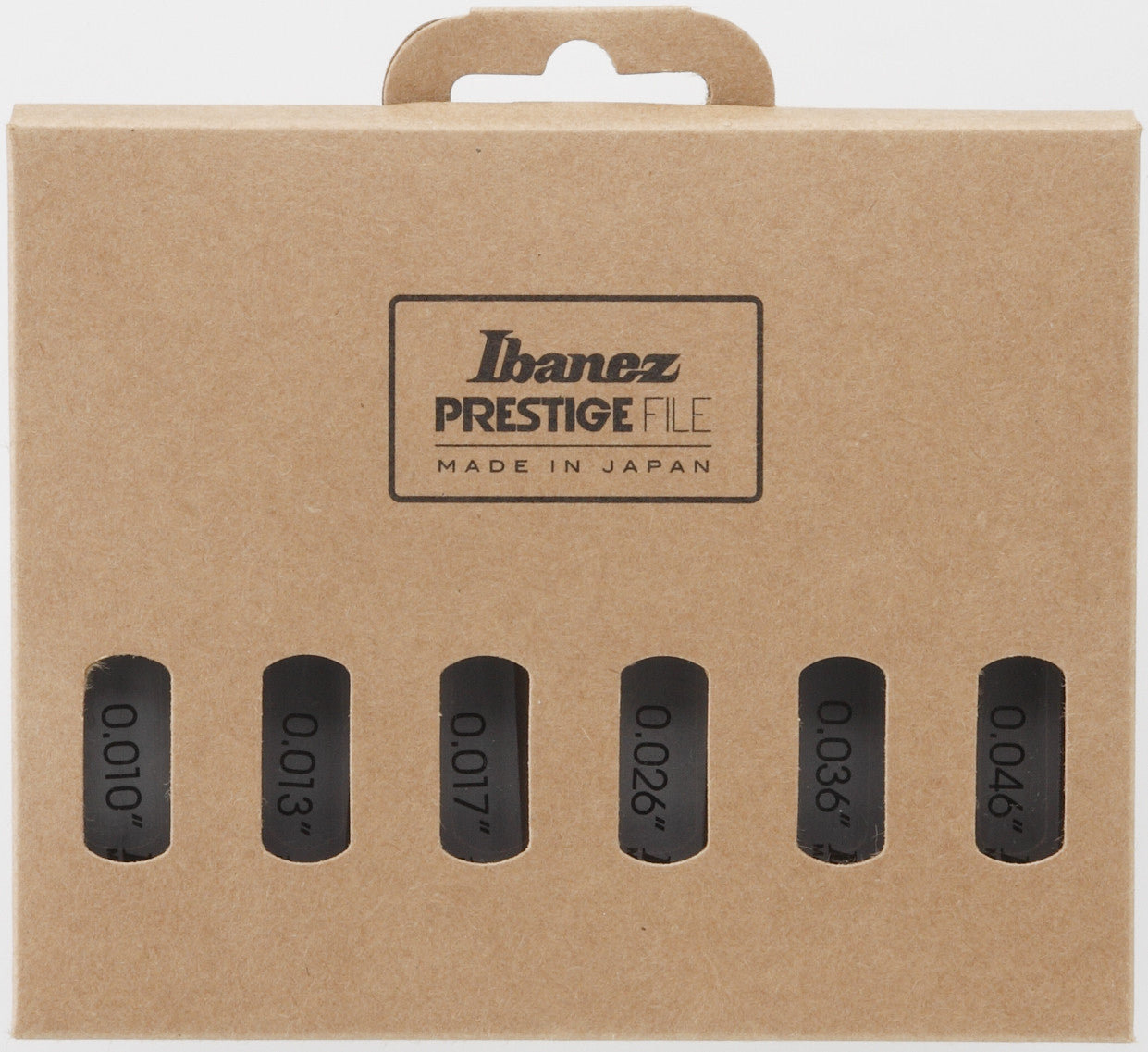 IBANEZ Prestige Sattelfeilenset für E-Gitarre - (.010/.013/.017/.026/.036/.046)