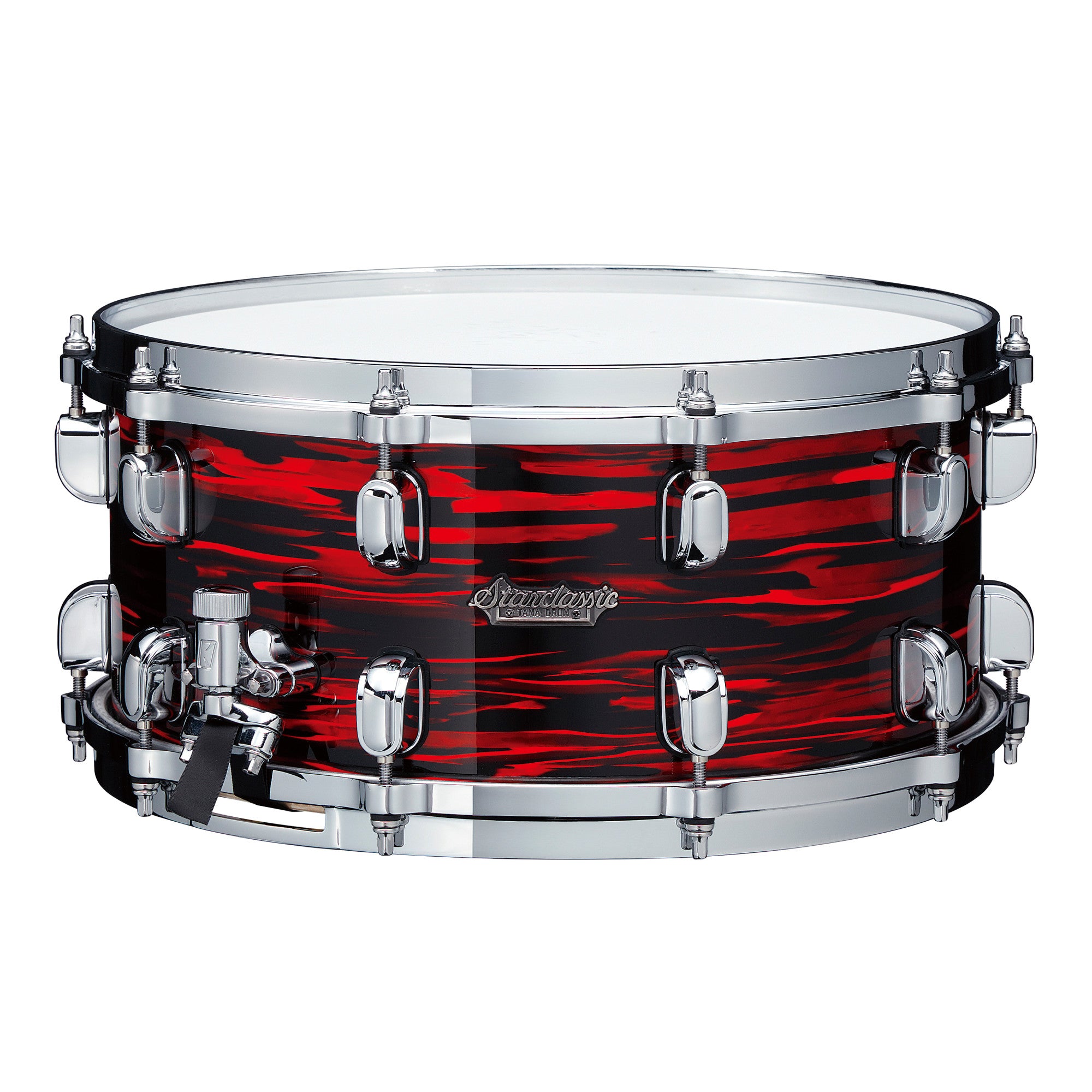 TAMA Starclassic Maple Snaredrum 14" x 6,5" - Red Oyster/Chrom HW