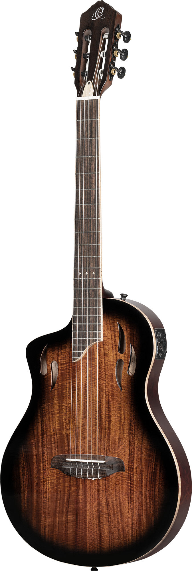 ORTEGA TourPlayer DeLuxe Konzertgitarre 6-String Lefty - Acacia Burst + Gigbag