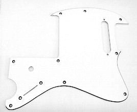 IBANEZ Pickguard TM302 - weiß/schwarz/weiß