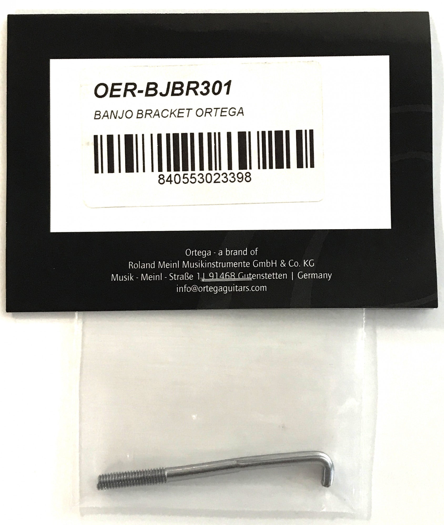 ORTEGA Banjo Bracket - chrom/flach