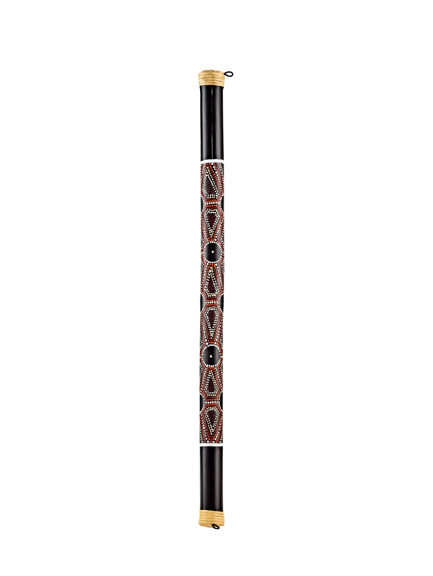 Meinl Sonic Energy Bamboo Rainstick Large - Gepunktet/Schwarz