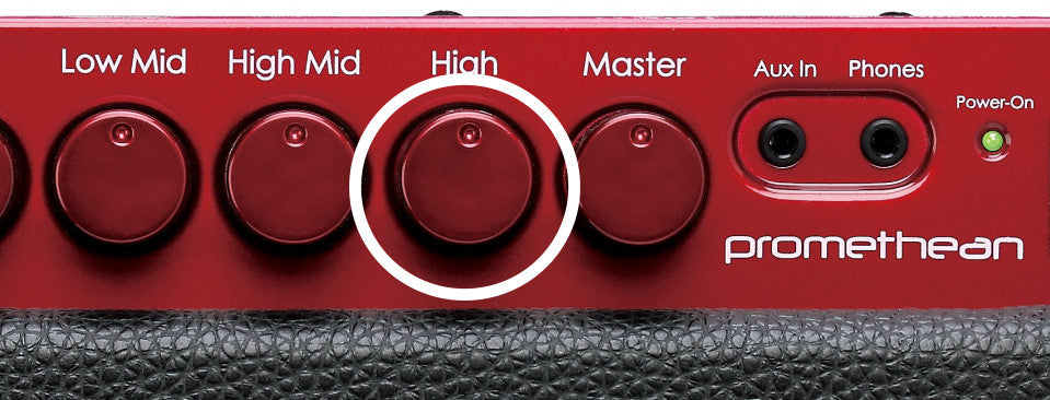 IBANEZ Promethean Drehregler für P20/P300H/P3110/P3115 - rot
