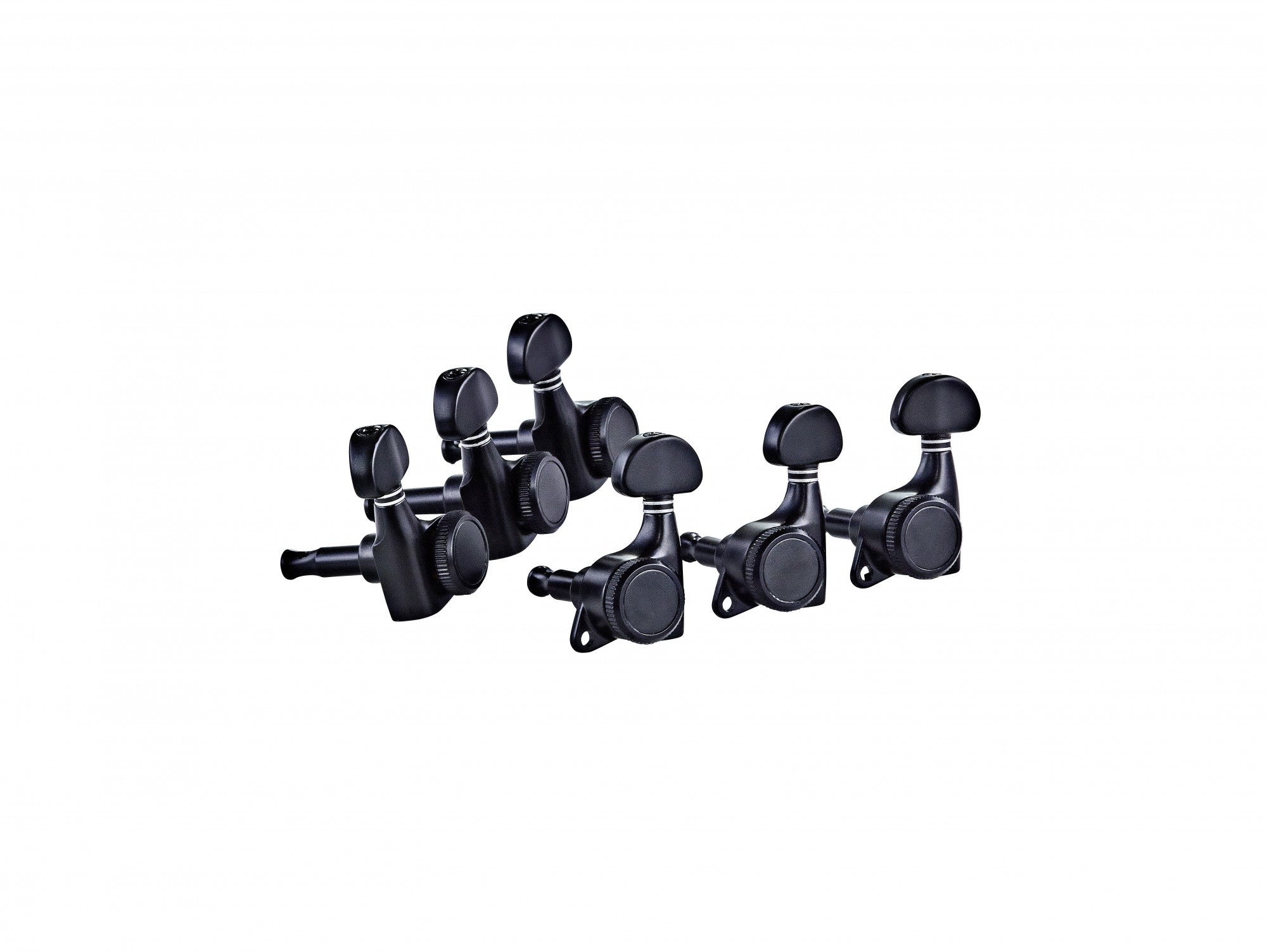 ORTEGA 3+3 Guitar Locking Tuning Machines - Gloss Black