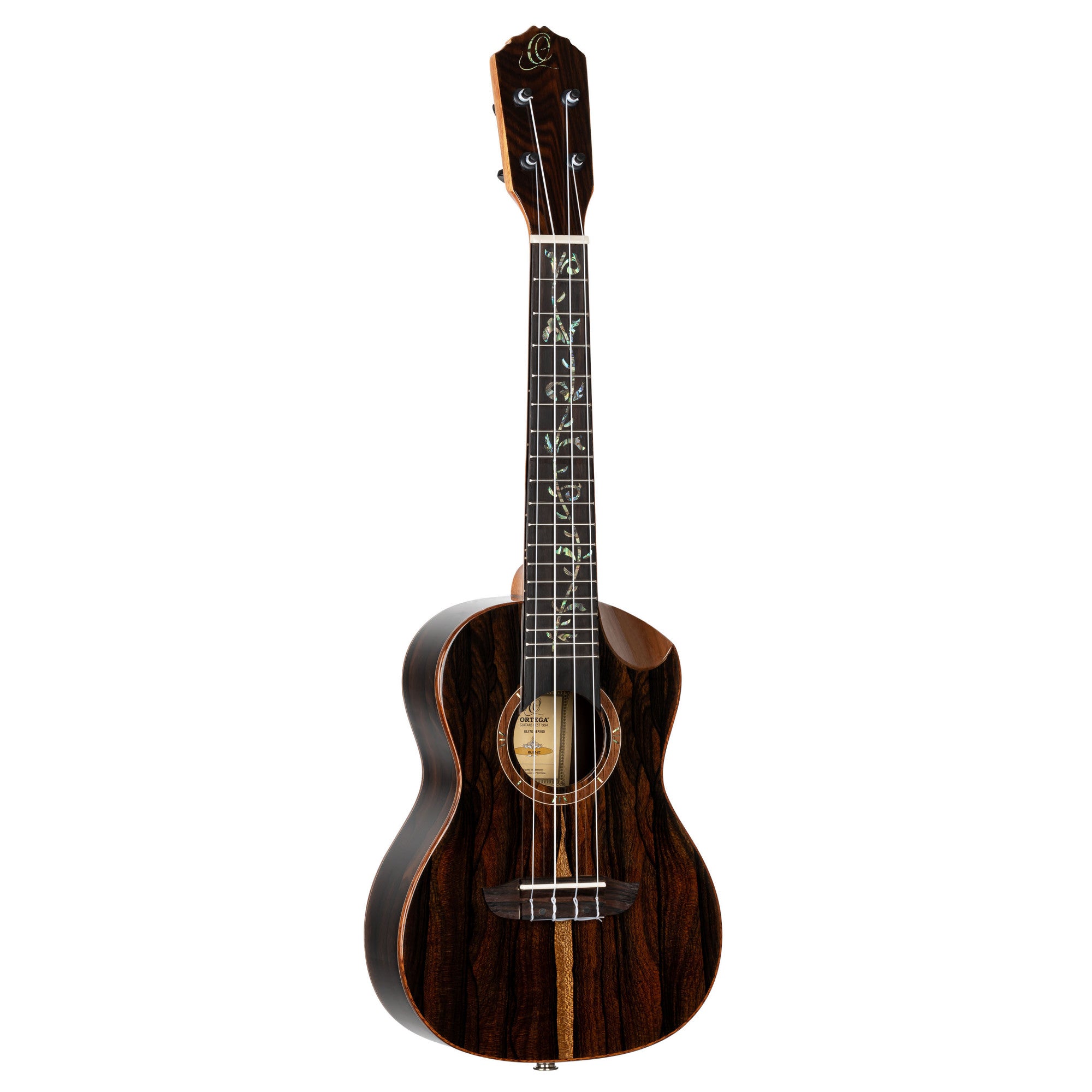 ORTEGA Elite Series Konzert Ukulele 4 String - Ziricote Decke + Bag