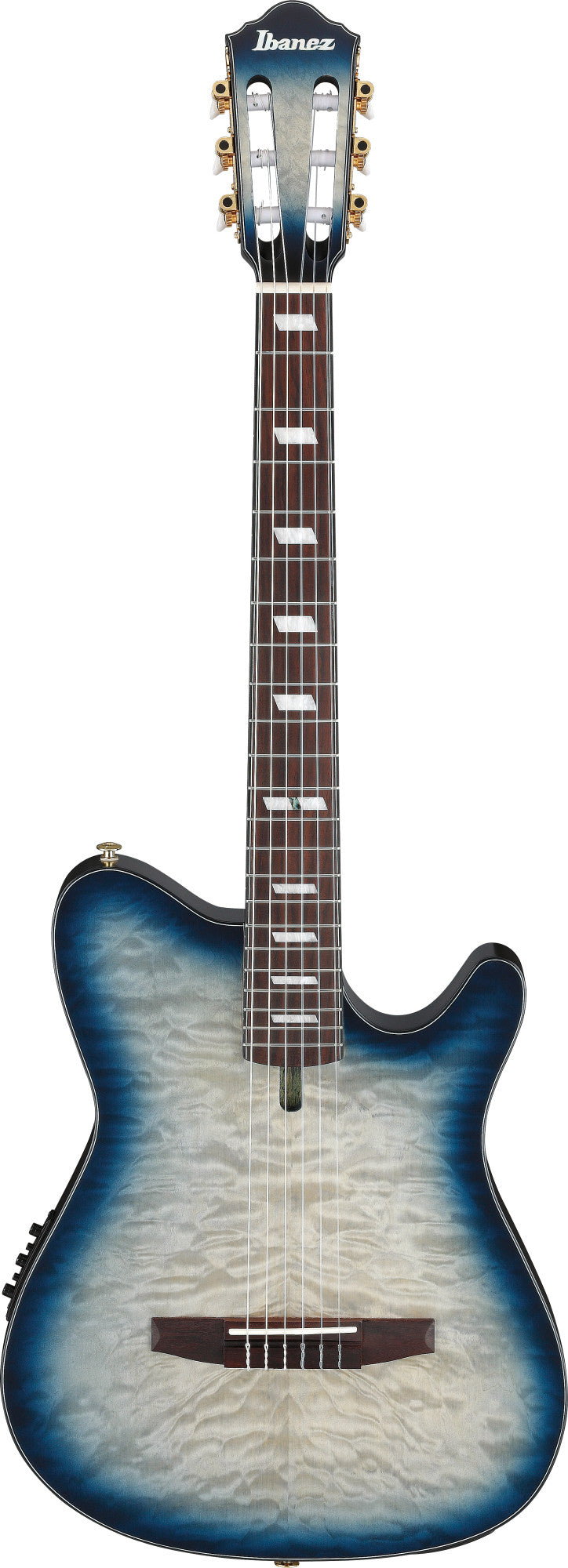 IBANEZ FRH Nylon-Saiten-Gitarre 6-String - Cosmic Blue Starburst Low Gloss