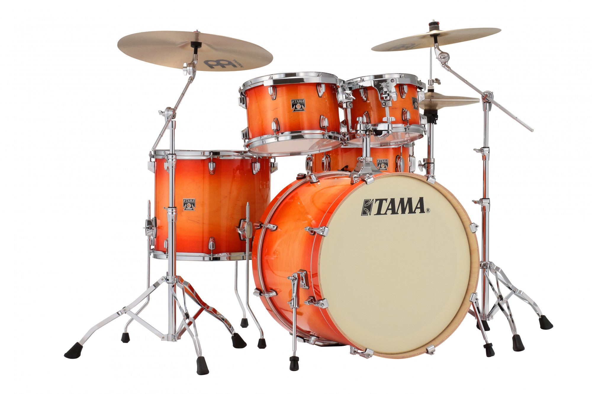TAMA Superstar Classic Shell Kit 5 teilig - Tangerine Lacquer Burst/Chrome HW