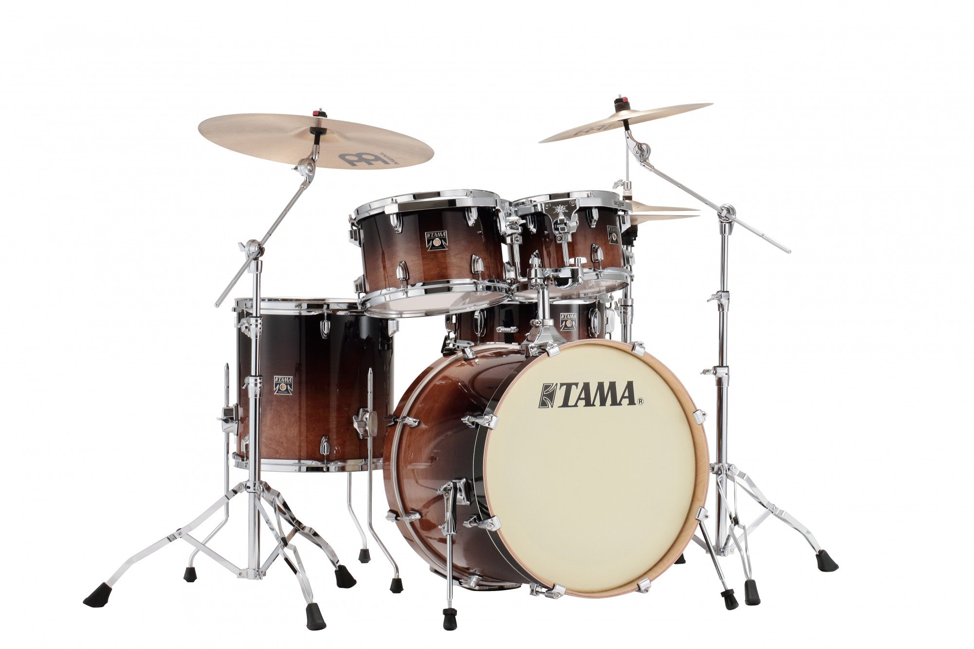 TAMA Superstar Classic Drum Set 5 teilig - Coffee Fade/Chrom HW + SM5W Hardware Kit