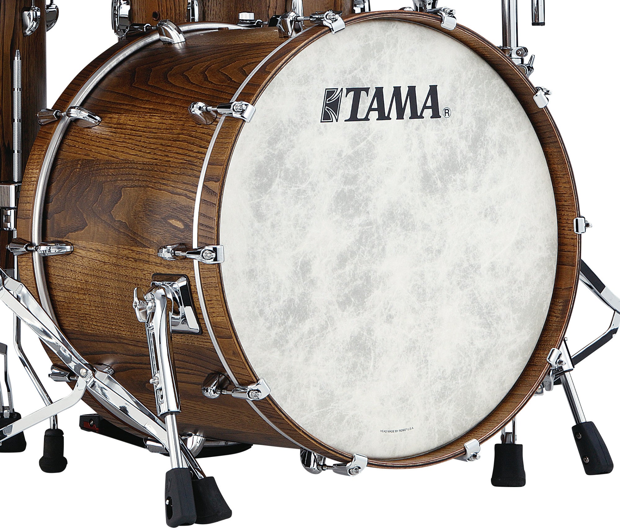 TAMA STAR Walnut Bass Drum 20" x 14" - Roasted Japanese Chestnut/Chrom HW