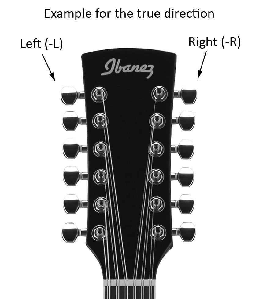 IBANEZ Akustikgitarren Einzelmechanik - rechts chrom