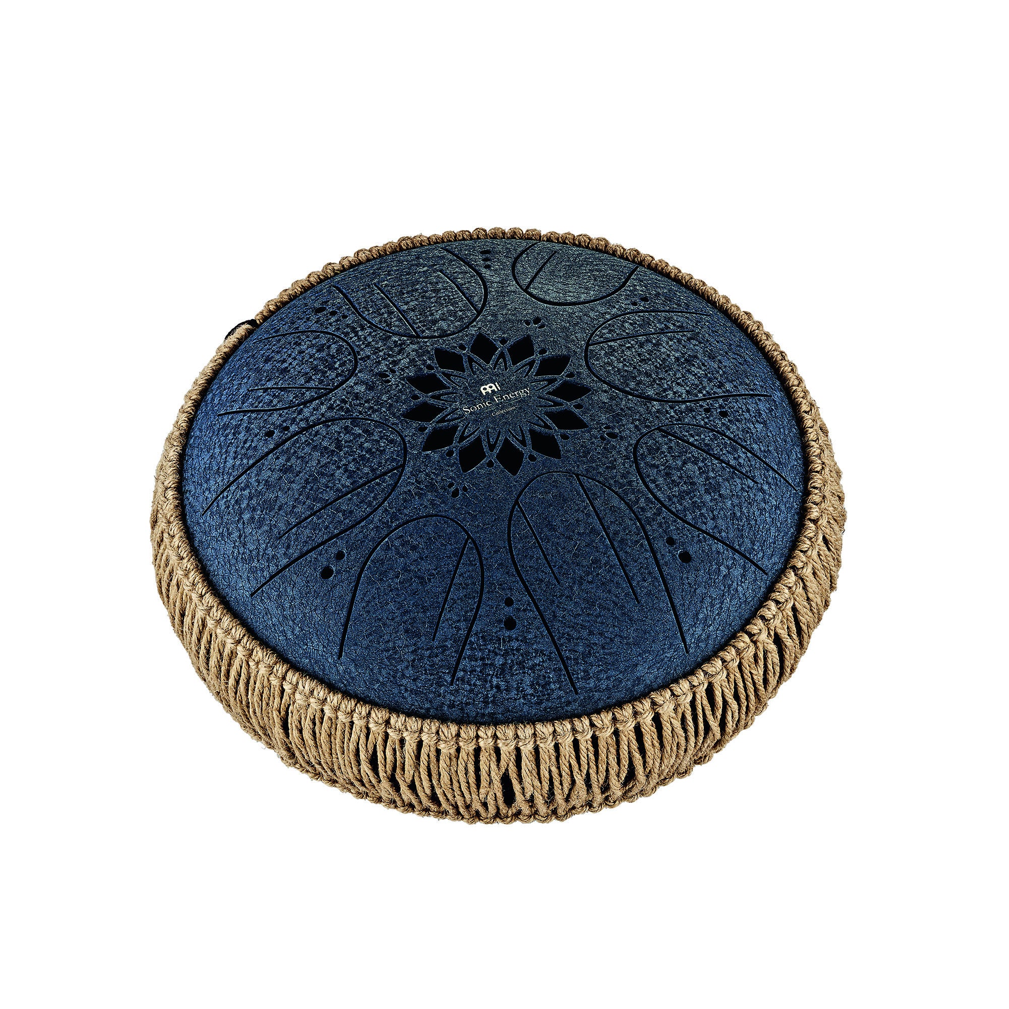 MEINL Sonic Energy Medium Octave Steel Tongue Drum 10“ - C Moll/8 Töne/432 Hz - Navy Blue