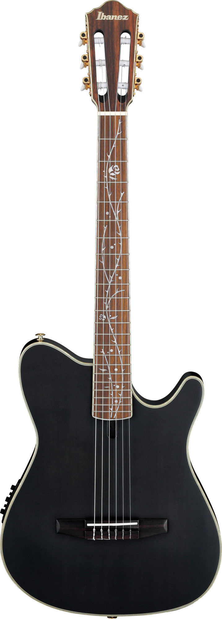 IBANEZ Tim Henson Signature Nylon String Gitarre 6-String - Transparent Black Flat