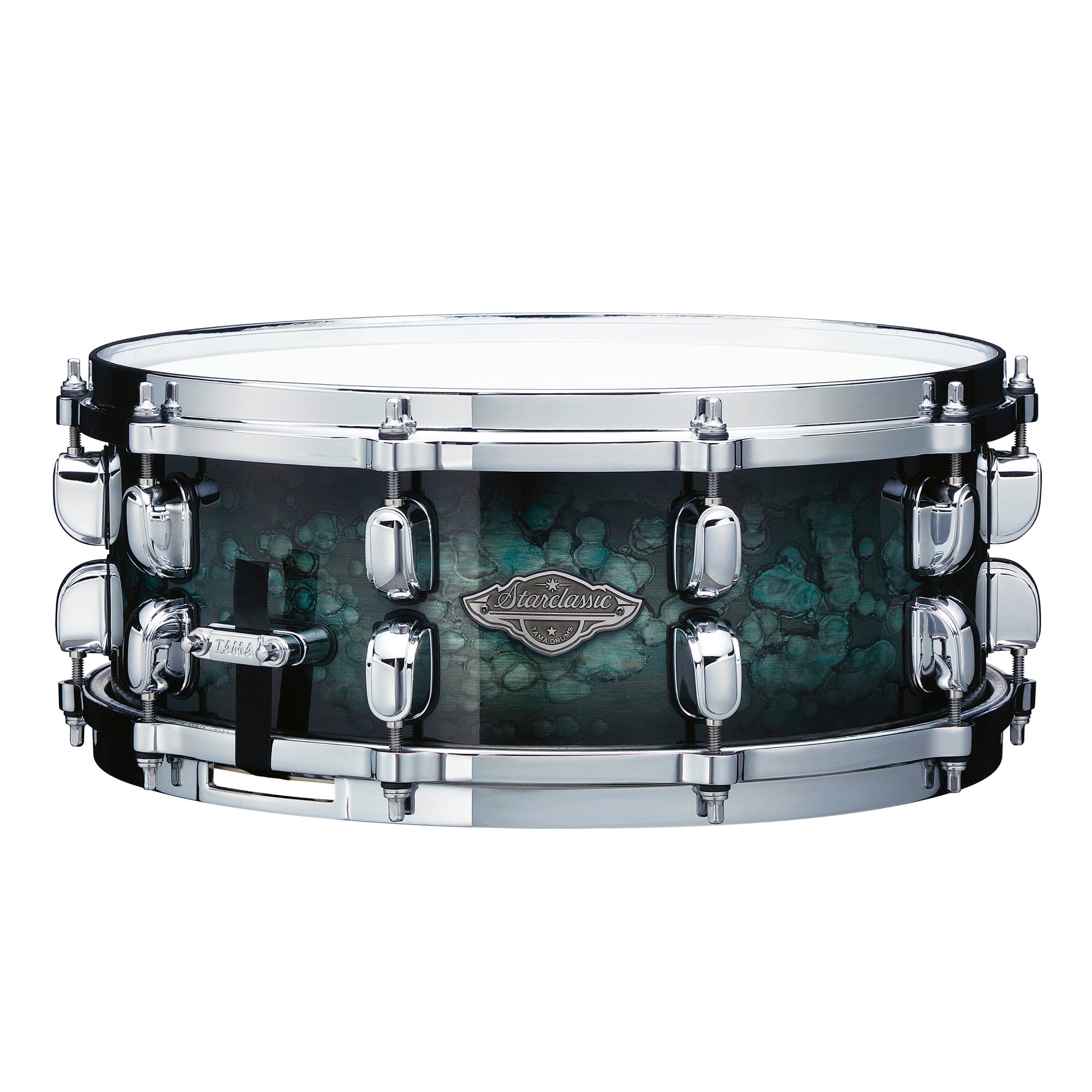 TAMA Starclassic Performer Snaredrum 14" x 5.5" - Molten Steel Blue Burst/Chrom HW