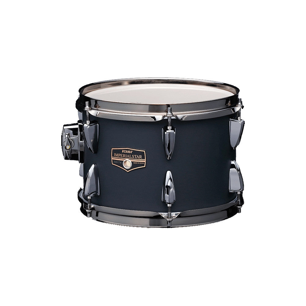 TAMA Imperialstar Rack Tom 10" x 7" - Blacked Out Black/Black Nickel HW