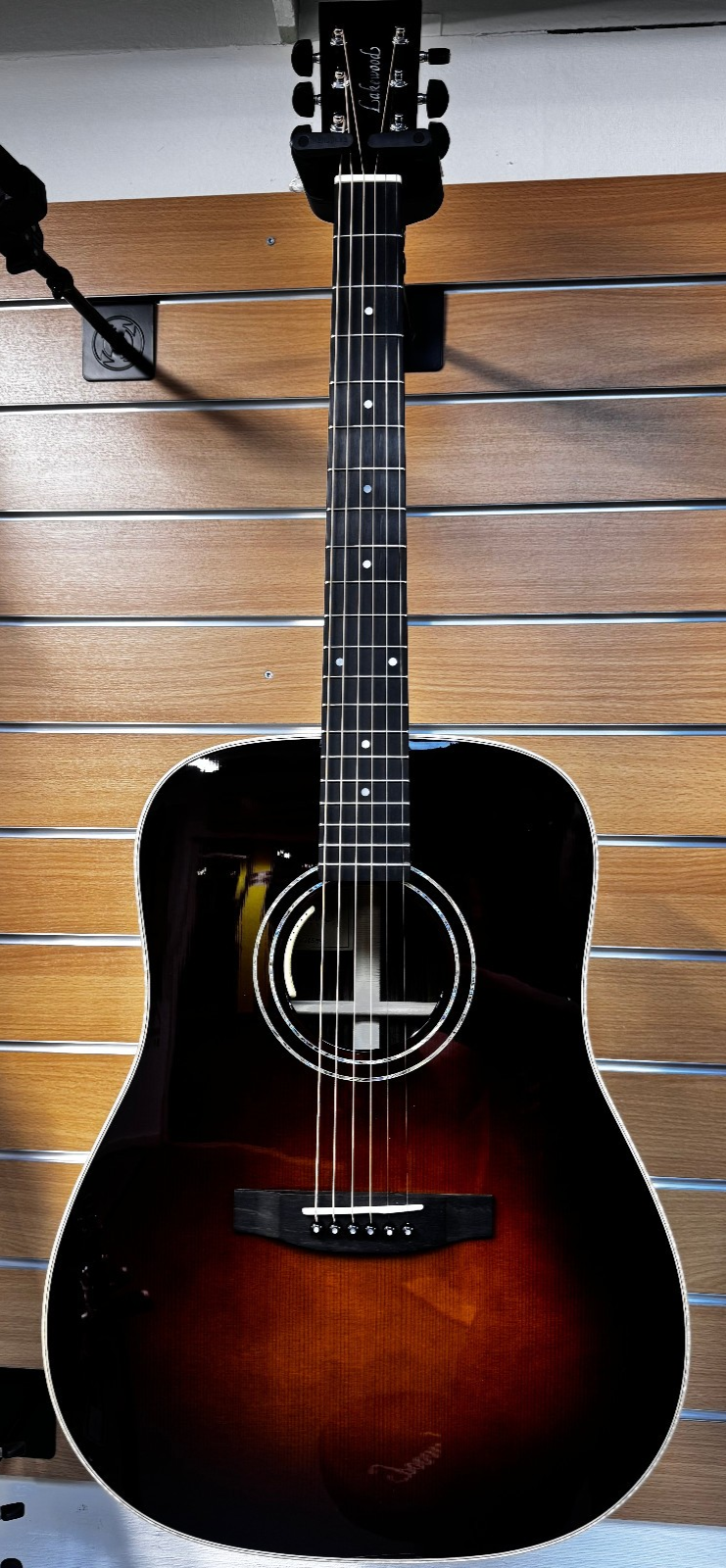 Lakewood D-32 Custom Shop Black Sunburst Gloss inkl. LR Baggs Anthem